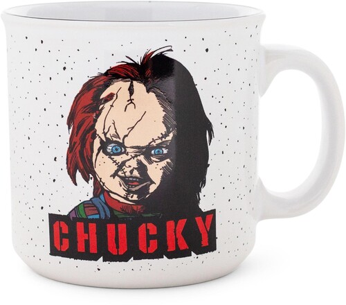 CHILD'S PLAY CHUCKY CERAMIC CAMPER MUG