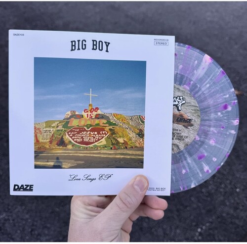 LOVE SONGS - CLEAR WITH PINK & PURPLE SPLATTER