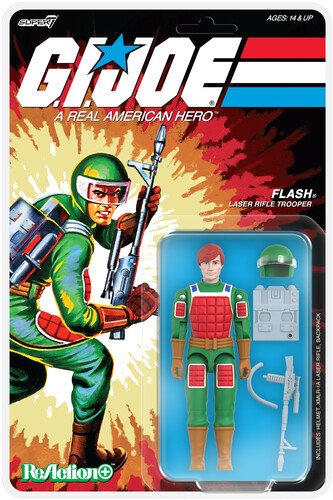 G.I. JOE REACTION+ WAVE 07 - FLASH (COMIC)