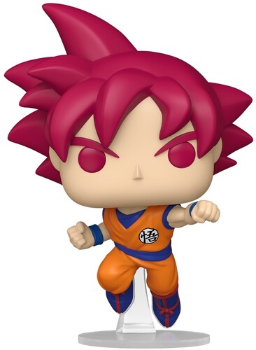 POP ANIME DRAGON BALL SUPER SAIYAN GOD GOKU