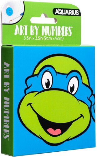 TMNT LEONARDO MICRO ART BY NUMBERS (3.5 X 3.5)