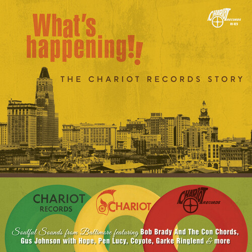 Various Artists - WhatÃ¢Â€Â™s Happening!! the Chariot Records Story vinyl record cover