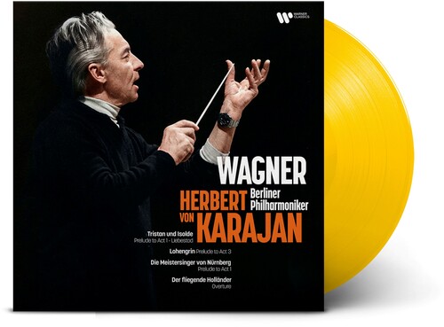 Karajan Conducts Wagner - Limited Yellow LP Revinyl