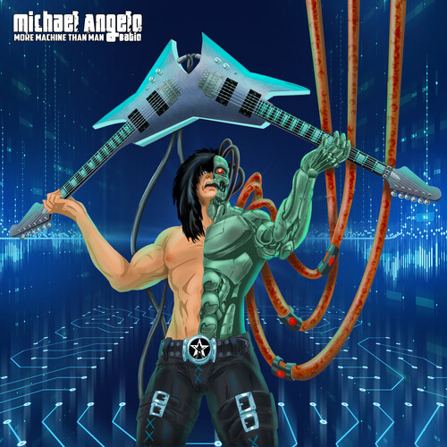 Michael Batio Angelo - More Machine Than Man vinyl record cover