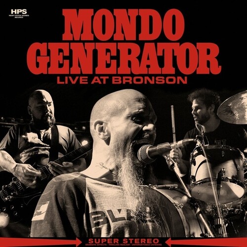 Mondo Generator - Live At Bronson vinyl record cover