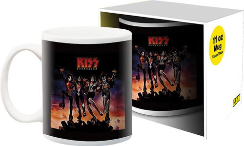 Kiss Destroyer Album Cover Artwork 11Oz Boxed Mug - Kiss Destroyer Album Cover Artwork 11oz Boxed Mug