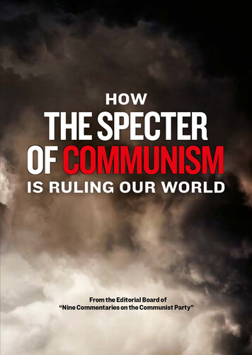 How the Specter of Communism Is Ruling Our World