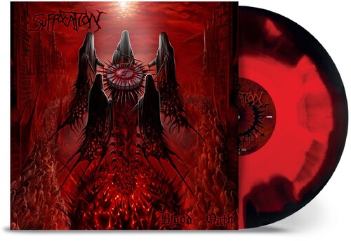 Suffocation - Blood Oath - Red/Black Corona (Blk) [Colored Vinyl] (Gate)