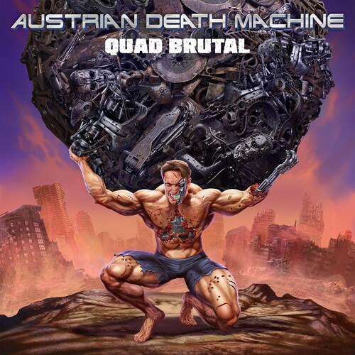 Austrian Death Machine - Quad Brutal (Blue) [Colored Vinyl]