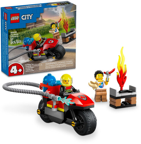 LEGO CITY FIRE RESCUE MOTORCYCLE