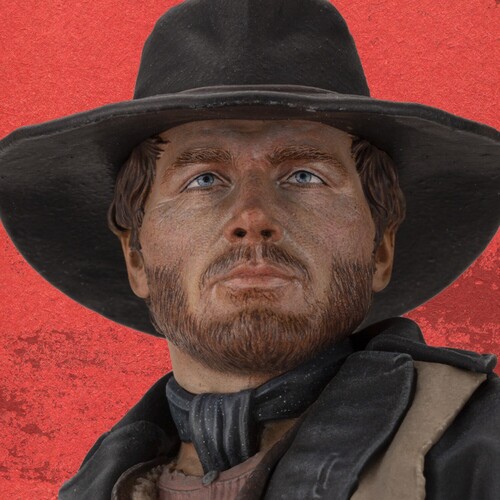 FRANCO NERO OLD&RARE 1/ 6 RESIN STATUE