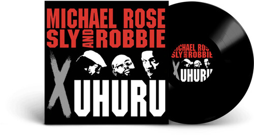 Black Uhuru / Michael Rose - X Uhuru vinyl record cover