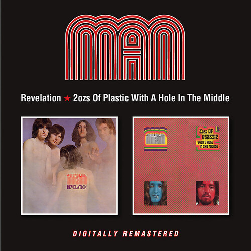 Man - Revelation / 2ozs Of Plastic With A Hole In The Middle vinyl record cover
