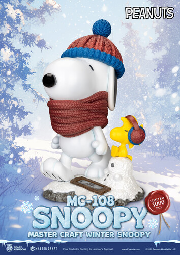 SNOOPY MASTER CRAFT WINTER SNOOPY