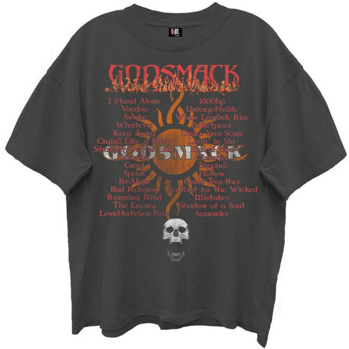 GODSMACK GREATEST HITS TSHIRT XL BLK TSGV101GDSA4