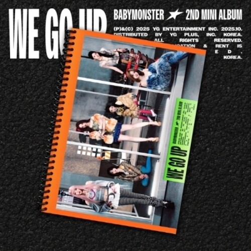 We Go Up - Go Version - incl. 72pg Photobook, Folded Poster, 6 Selfie Photocard, Boomark + Logo Stickers