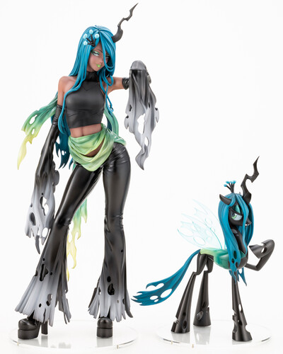 MY LITTLE PONY - QUEEN CHRYSALIS BISHOUJO STATUE|alliance entertainment