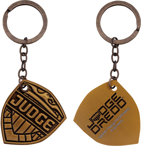 2000 AD - Limited Edition Keyring - Judge Dredd Badge