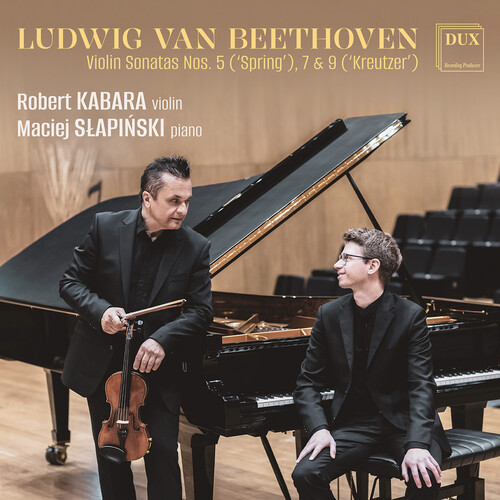 Robert Kabara - Beethoven: Vn Sons Nos. 5 Spring 7 & 9 Kreutzer vinyl record cover