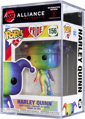 DC PRIDE HARLEY QUINN (RAINBOW GLITTER)