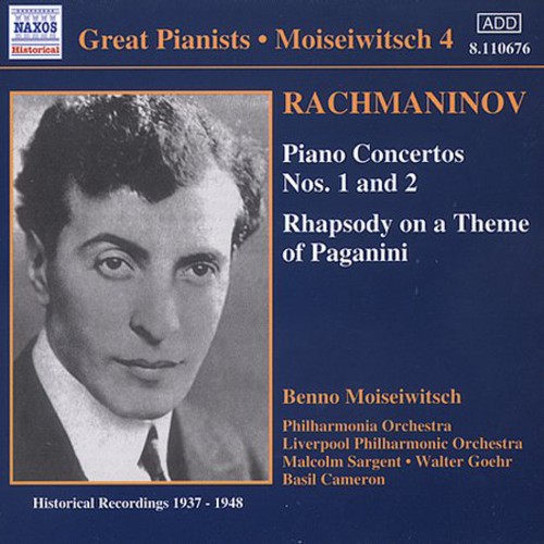 Con Pno 1/ 2/ Rhap on a Theme of Paganini