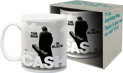 JOHNNY CASH THE MAN IN BLACK 11OZ MUG BOXED|alliance entertainment