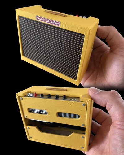 AXE HVN FENDER 1959 TWEED TWIN AMP GTR AMPLIFIER