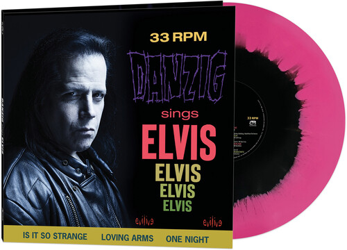 Danzig - Sings Elvis [Pink & Black Haze LP]
