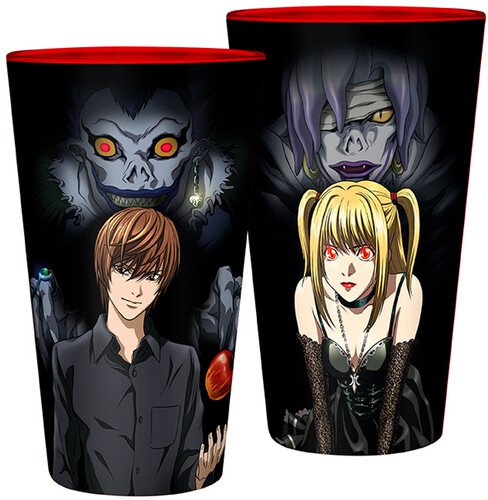 DEATH NOTE - LIGHT & MISA GLASS, 14 OZ.