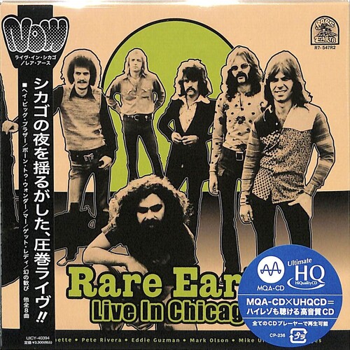 Rare Earth - Live In Chicago - MQA x UHQCD - Paper Sleeve