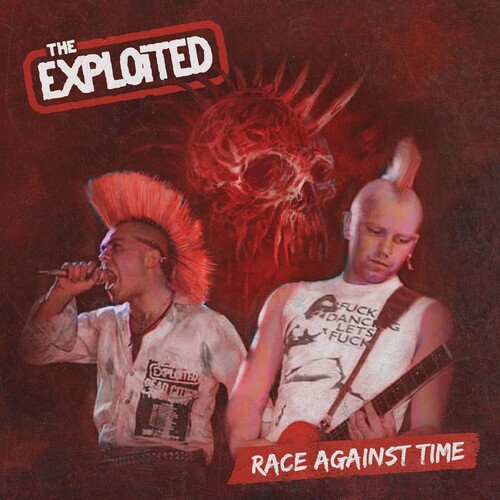 The Exploited - Race Against Time - Red Marble
