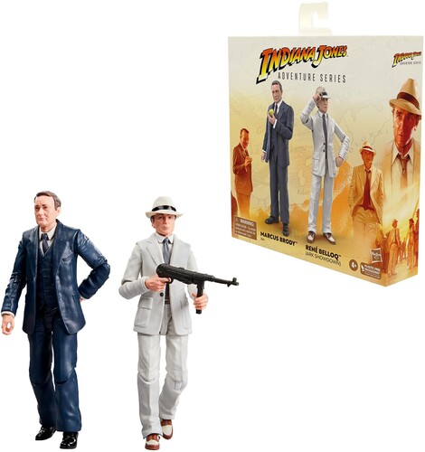 Hasbro Collectibles - Indiana Jones Adventure Series - Marcus Brody & René Belloq (Ark Showdown)