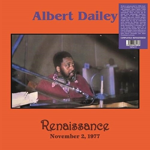 Albert Dailey - Renaissance - November 2 1977 vinyl record cover