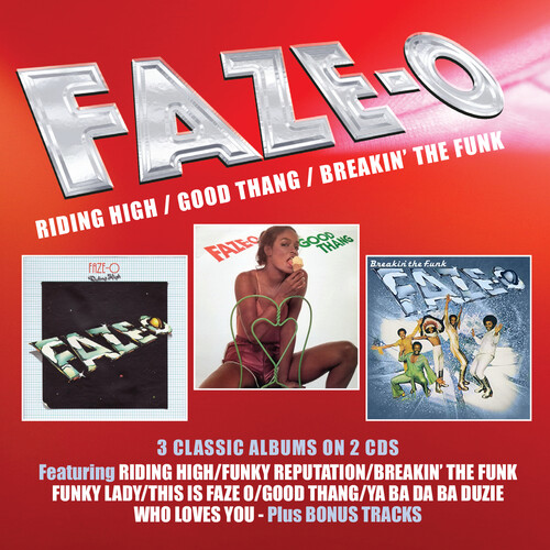 Faze-O - Riding High / Good Thang / Breakin The Funk (Uk)