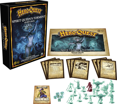 Hasbro Gaming - Heroquest: Spirit Queens Torment Quest Pack