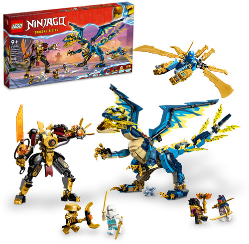 LEGO NINJAGO ELEMENTAL DRAGON VS THE EMPRESS MECH