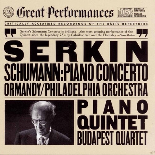 Rudolf Serkin - Schumann- Piano Concerto - Serkin - Ormandy