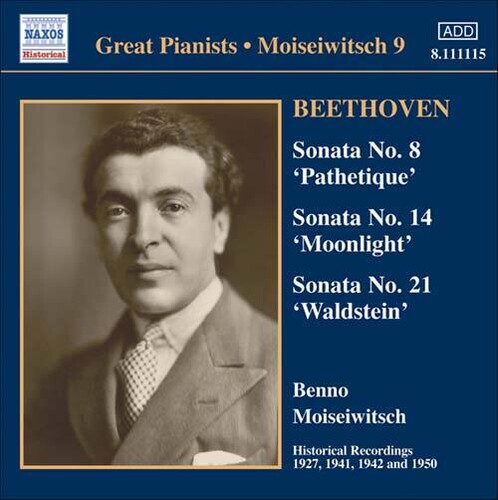 Beethoven: Piano Sonatas Nos. 8 14 & 21