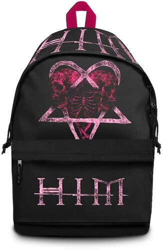 Rocksax - HIM - HIM Logo - Daypack with Laptop Pocket (Black)
