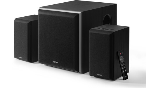 Edifier M601DB Bluetooth Multimedia Home Theater Speaker System 2.1 110 Watts (Black)