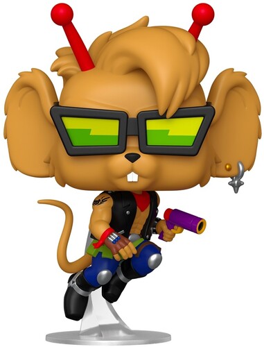 POP ANIMATION BIKER MICE FROM MARS THROTTLE