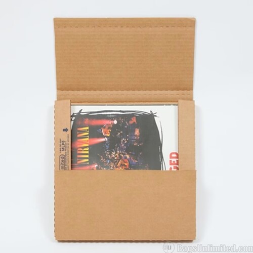 Bags Unlimted Mlp650Pk LP Record Mailer 1-6 LP 50P - Bags Unlimted Mlp650pk Lp Record Mailer 1-6 Lp 50p