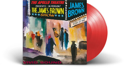 James Brown Live At The Apollo 1962 - Limited Red Colored Vinyl