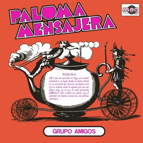 Grupo Amigos - Paloma Mensajera vinyl record cover