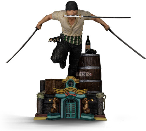 RORONOA ZORO - ONE PIECE - ART SCALE 1/ 10 IRON STU