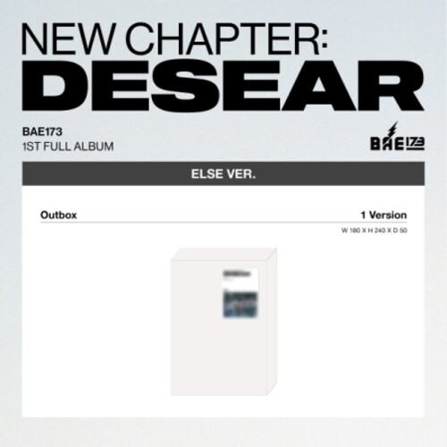 New Chapter : Desear - Else Version - incl. Photobook, Photocards, Postcard Set, Folded Poster, Limited Ticket, Coloring Book w/ Pencil, Photo Sticker + Lucky Can Badge [Import]