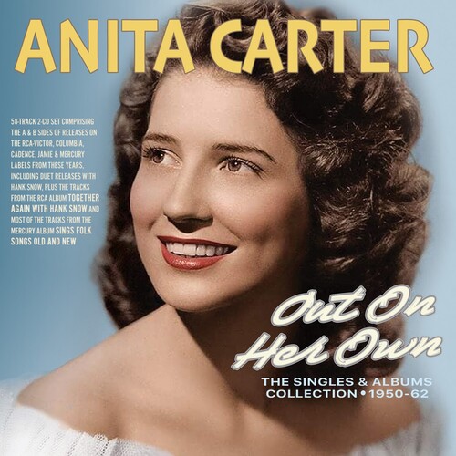 Anita Carter - Out On Her Own: The Singles & Albums Collection vinyl record cover