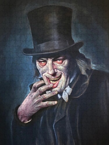 Trick or Treat Studios - Chaney Entertainment - London After Midnight 500 Piece Puzzle