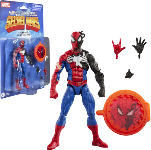 MVL LEGENDS SECRET WARS SPIDER-MAN (ALIEN COSTUME)