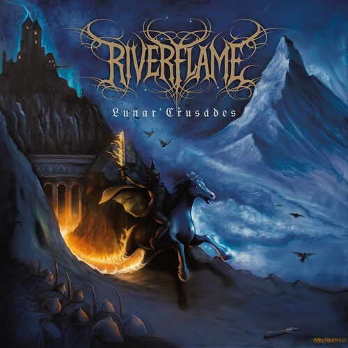 Riverflame - Lunar Crusades vinyl record cover